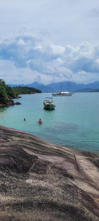 Refugio Na Frente Do Mar Em Ilha De Araujo Paraty